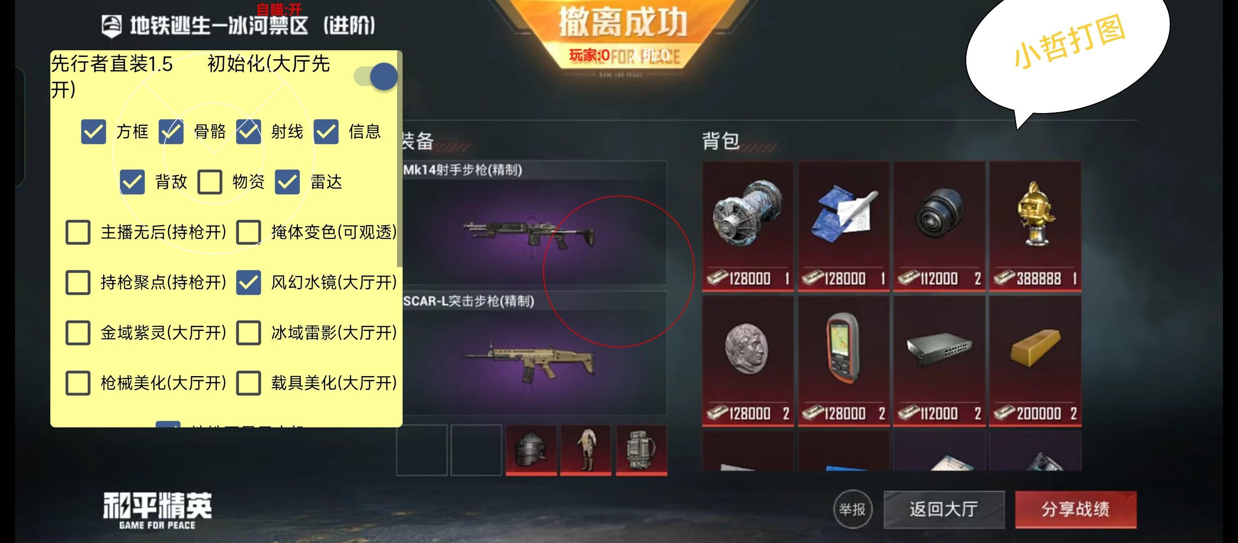 和平精英《向日葵》外挂